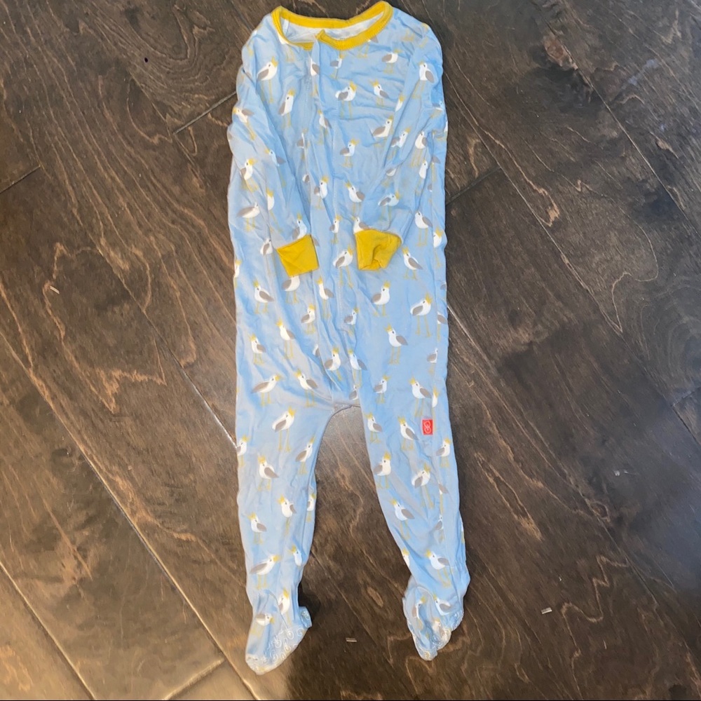 Magnetic Me footie, super soft modal material!